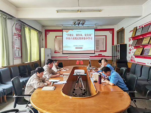 4月11日，渭河塑業(yè)公司全體黨員集中學(xué)習(xí)中央八項(xiàng)規(guī)定精神.jpg